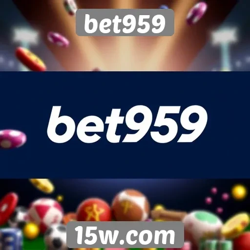 A variedade de jogos disponíveis na bet959